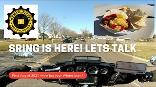 1st ride of the season Vlog - Spring is here , we need to talk!