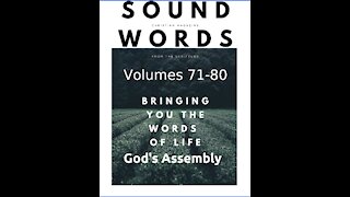 Sound Words, God’s Assembly