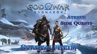 God of War Ragnarok 17 | Atreus Side Quests – 02 Svartalfheim