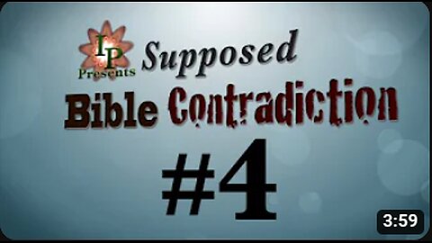 Where did Jesus go after his birth? - Bible Contradiction #4