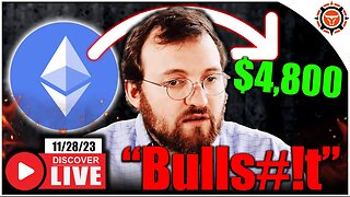 Ethereum to $4800 (Cardano Founder GOING Crazy)