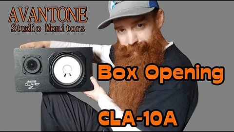 CLA10A Studio Monitor - Box Opening w/ Zoltan Wallace