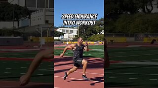 Intro To Speed Endurance - 3x120m, 5’ Rest @ 95% #sprint #speed