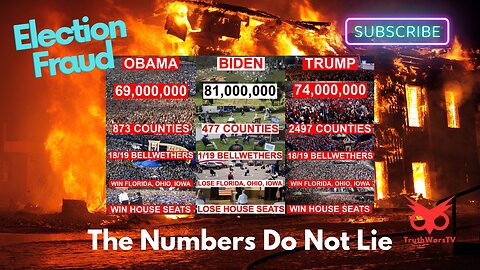 The Numbers Do Not Lie - 2020 Presidential Election Numbers