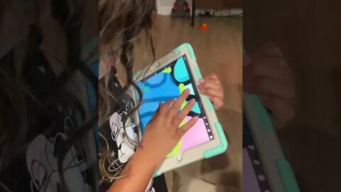 A Sneak Peek into the Life of an Unschooler - 8-Year-Old uses Procreate like a pro!