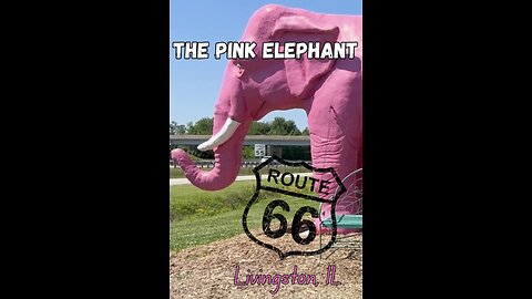 The Pink Elephant on Route 66
