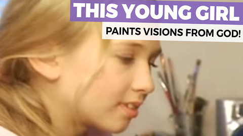 At Just Age 4, She Started Seeing Visions Of Heaven. The Paintings She Creates From Them Are Unreal