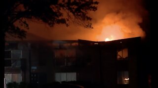 Crews battle large fire at Westland apartment complex