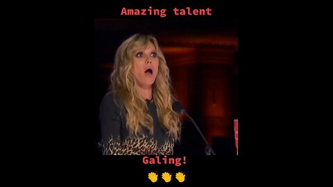 Amazing talent 👏