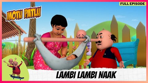 Motu Patlu | मोटू पतलू | Full Episode | Lambi lambi Naak