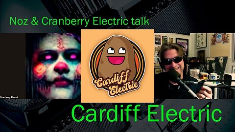 Noz & Cranberry Electric cut a promo on Cardiff Electric #dabbleverse