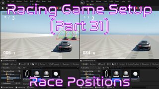 Setup Race Positions and Race Rewards | Unreal Engine | Racing Game Tutorial