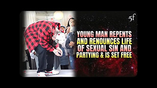 Young Man Repents & Renounces Life of Sexual Sin & Partying & is Set Free!