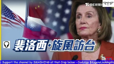 BREAKING NEWS: NANCY PELOSI get OFF HER BROOMSTICK and LANDS IN TAIWAN SPARKING ANGER FROM CHINA