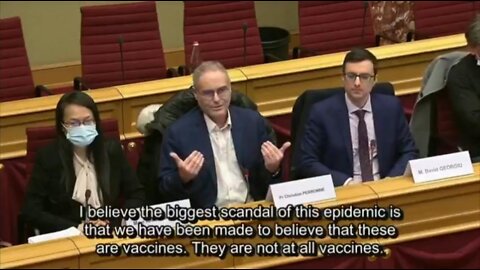 They Are Not Vaccines, People Are Being Killed, & Mandates Are Illegal – Hearing – Prof. Christian Perronne [Jan 12th 2022]