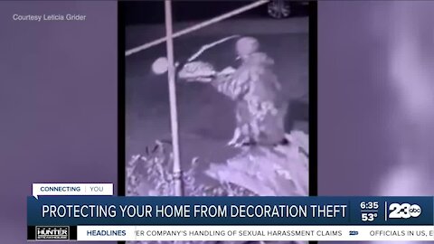 Officials discuss holiday decoration theft