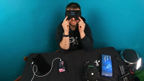 Unboxing:Sleep Headphones, Bluetooth 3D Sleep Eye Mask White Noise WATOTGAFER Auto Shut Off Wireless