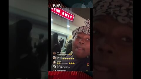 Instagrammer LIVESTREAMS Philly Lootings