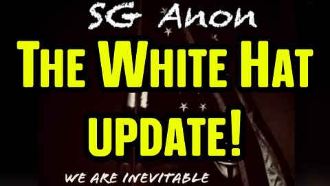 New SGAnon BOOM INTEL ~ The White Hat update on the military/civilian alliance!