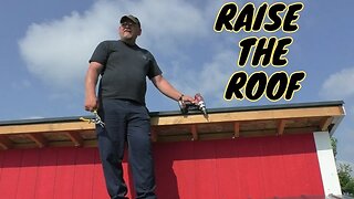 Twin Mini-Barns- Phase 6: Raise the Roof!