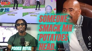Mr Potato Head Always Talking shit, someone Smack him for Pookie Royal.