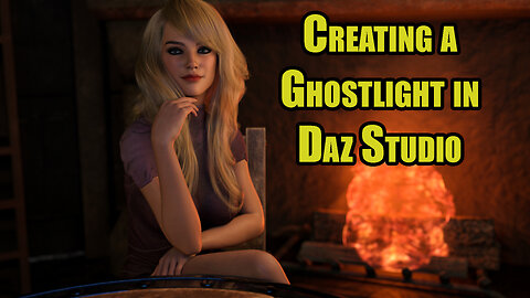 Creating a Ghostlight in Daz Studio