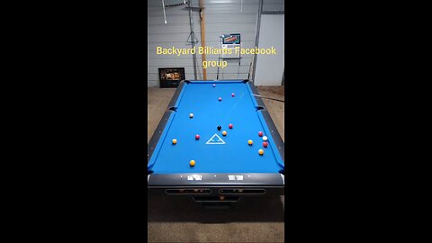 backyard Billiards 8 ball #snooker #billiards #8ball