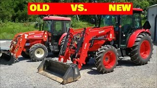 OLD TRACTOR TECH VS. NEW TRACTOR Branson Tractor reviews