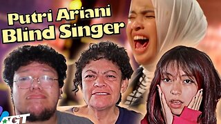 My Mom Was CRYING For Blind Singer Putri Ariani America's Got Talent Gold Buzzer