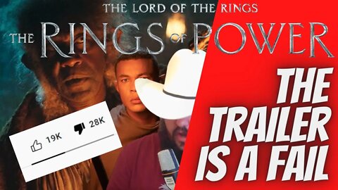 the rings of power trailer reaction / this will fail