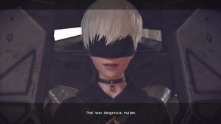 NieR: Automata Lets Play #1 - Robot Wars