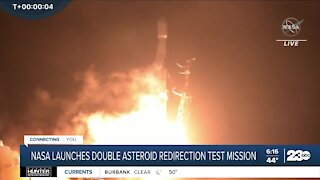 NASA launches craft on double asteroid redirection test mission