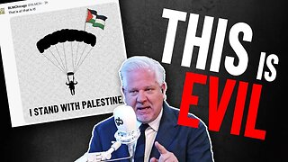 DISGUSTING: BLM Chicago sides WITH Hamas terrorist paragliders