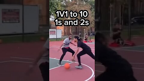 1V1 to 10 🏀 | #shorts