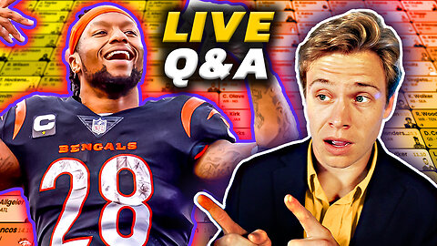 Live Answering Fantasy Football Questions !