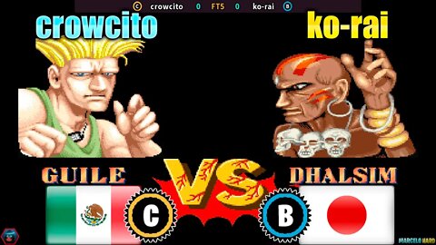 Street Fighter II: The World Warrior (crowcito Vs. ko-rai) [Mexico Vs. Japan]