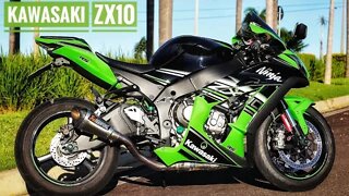 Testando Kawasaki ZX-10 R 2016 KRT + Akrapovic | Análise Completa | Speed Channel