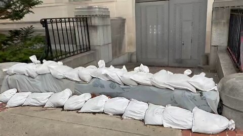 What’s up with the Sand Bags in D.C.?