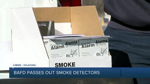 Broken Arrow Fire Department distributes smoke detectors