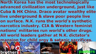 North Korea and Cuba have the most technologically advanced civilization cities underground in world