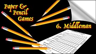 Middleman - A Paper & Pencil Buying & Selling Strategy Game by Eric Solomon.