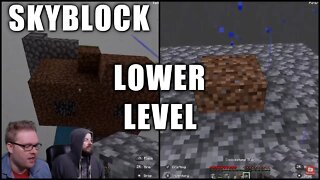 MAKING PROGRESS Minecraft Nintendo Switch Bedrock Edition - SKYBLOCK SPLITSCREEN | BASEMENT | Part 2