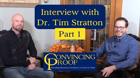 INTERVIEW: Dr. Tim Stratton of Free Thinking Ministries - Part 1/3