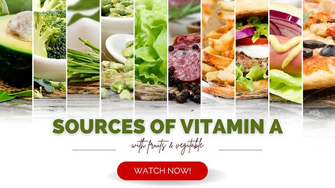The Benefits of Vitamin A: Discover The Top 7 Best Food Sources || Rich Source of Vitamin A 👁💪💗