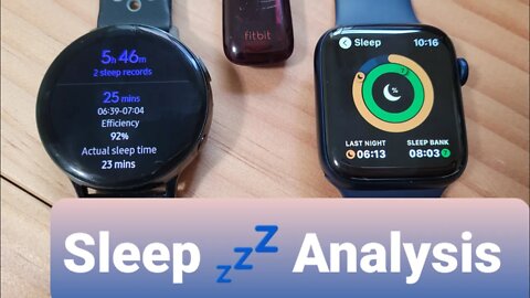 Sleep Analysis Deep Dive via smartwatches...