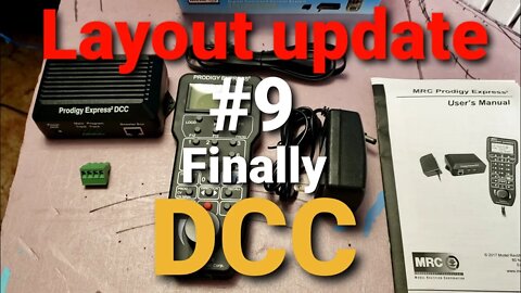 N Scale layout update #9 finally running DCC