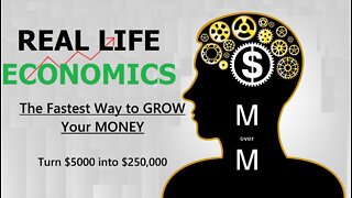 How to turn $5,000 into $250,000! The FASTEST way to GROW your MONEY! Real Life Economics part 4