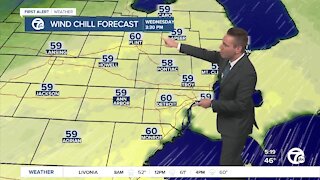 Metro Detroit Forecast: Warm and breezy day; but a cold front quickly follows