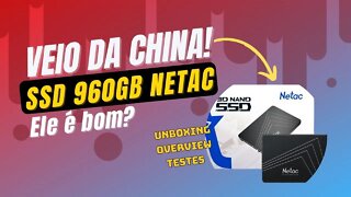 Chegou da China! SSD N530S de 960GB Barato! Veja se ele PASSOU nos Testes! | GeekMedia
