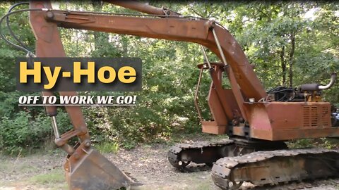 Old Iron Road Trip, Antique Hy-Hoe 685 B Excavator